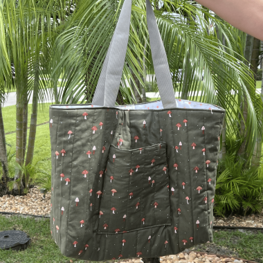 Handmade Tote Bag - Everyday Reusable Large Bag