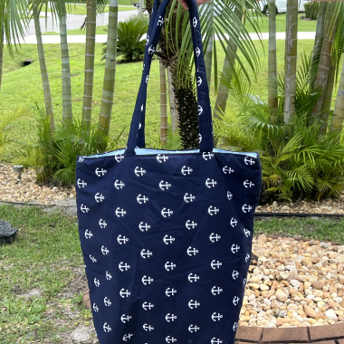 Handmade Tote Bag - Everyday Reusable Large Bag