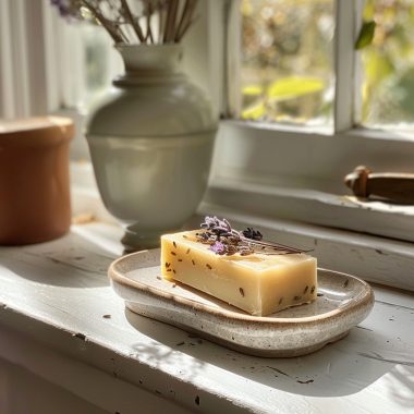 Lavender and Vanilla Goat Milk Soap